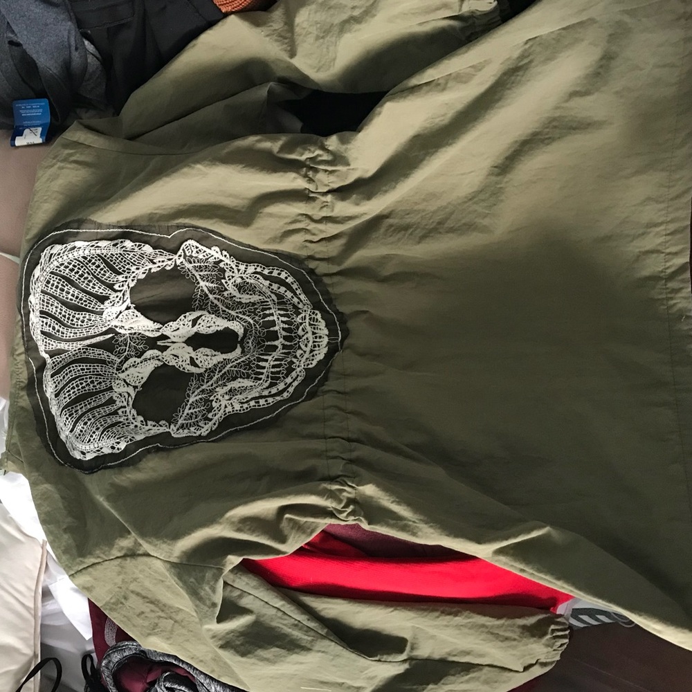 Green jacket